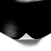 Retro Concept Car Poster (Ecke)