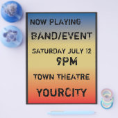 Retro Concept Poster Style Flyer (Einzeln)