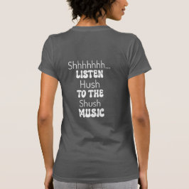 Retro Concert Rose STFU Black Tex T - Shirt