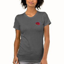 Retro Concert Rose STFU Black Tex T - Shirt