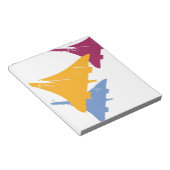 Retro Concorde Jet Airplane Flight Design Notizblock (angewinkelt)