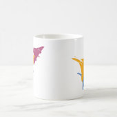 Retro Concorde-Jet-Flugzeug-Luftfahrt-Flug-Entwurf Kaffeetasse (Mittel)