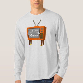 Retro Console TV Long Sleeve T - Shirt für Kaninch