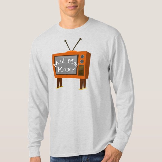 Retro Console TV Long Sleeve T - Shirt für Kaninch (Vorderseite)
