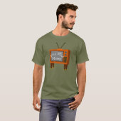 Retro Console TV T - Shirt für Kaninchenohren (Vorne ganz)