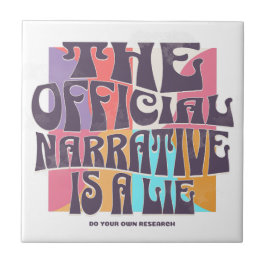 Retro Conspiracy Theory Fliese