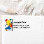 Retro Contemporary Geometric Colorful Personalisie (Insitu)