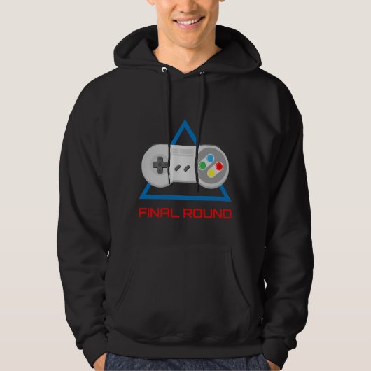 Retro-Controller-Design für das letzte Gefecht in Hoodie (Vorderseite)