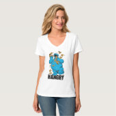 Retro Cookie Monster | Hangry T-Shirt (Vorderseite Vollansicht)
