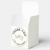 Retro Cookies thank you for your order Geschenkschachtel (Geöffnet)