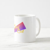 Retro Cool Cat Tasse (VorderseiteRechts)