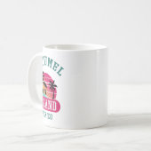 Retro Cool Cozumel Original Mexiko Strände Sunset Kaffeetasse (Vorderseite Links)