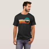 Retro Cool Drummer Drum Kit Drum Player T-Shirt (Vorne ganz)