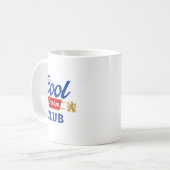 Retro Cool Grandpa Club Family Matching Father's D Kaffeetasse (Vorderseite Links)