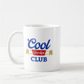 Retro Cool Grandpa Club Family Matching Father's D Kaffeetasse (Links)