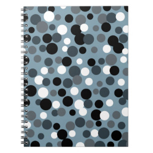 Retro Cool Graues Notizbuch-Geschenk Notizblock