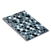 Retro Cool Gray Office School Notebook Geschenk Notizblock (Rechte Seite)