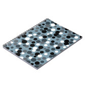 Retro Cool Gray Office School Notebook Geschenk Notizblock (Linke Seite)