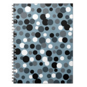 Retro Cool Gray Office School Notebook Geschenk Notizblock (Vorderseite)