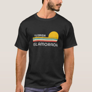 Retro Cool Islamorada Vintag Florida Retro Sunset T-Shirt