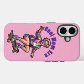 Retro Cool Mama Ära Individueller Text Handyhülle Case-Mate iPhone Hülle (Rückseite (Horizontal))