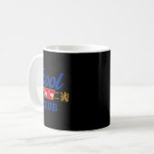 Retro Cool P P Club Family Matching Father's Day F Kaffeetasse (Vorderseite Links)