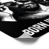 Retro Cool People Are Born In December Christian C Poster (Ecke)