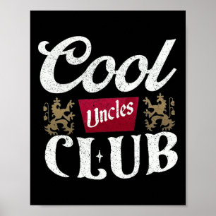 Retro Cool Uncles Club MASI - The Restaurant Risto Poster