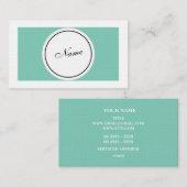 Retro-Cool Visitenkarte (Vorne/Hinten)