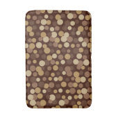 Retro Coole braune Punkte Badezimmer Rug Badematte (Vorderseite Vertikal)