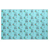 Retro Coole Katzen & Sternexplosionen Mitte Jahrhu Stoff (Fat Quarter (45,7 x 55,9 cm))