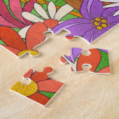 Retro Coole Landschaft Puzzle (Seite)