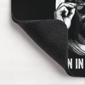 Retro Coole Leute Werden Im Dezember Christlich C  Mousepad (Ecke)