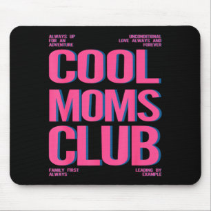Retro coole Mütter Club frohen Muttertag Mama Mutt Mousepad
