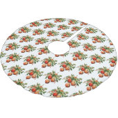 Retro Coole Weihnachtsbaumdekoration Muster Polyester Weihnachtsbaumdecke (Schrägansicht)