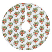 Retro Coole Weihnachtsbaumdekoration Muster Polyester Weihnachtsbaumdecke (Vorderseite)