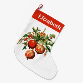 Retro Coole Weihnachtsbaumdekorationen Großer Weihnachtsstrumpf