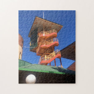 retro cooler Turm Puzzle