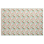Retro cooles Weihnachten verziert Gewebe Stoff (Fat Quarter (45,7 x 55,9 cm))
