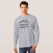 Retro Coppervale Skiabenteuer T-Shirt (Vorne ganz)