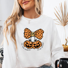 Retro Coquette "’Dies ist die Jahreszeit, um sich  Sweatshirt