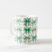 Retro Coquette St Patrick's Day - C004 Kaffeetasse (Vorderseite Links)