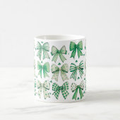 Retro Coquette St Patrick's Day - C004 Kaffeetasse (Mittel)