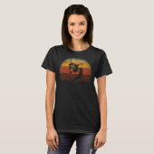 Retro Corgi Eigentümer Hund Tier Hundebesitzer Cor T-Shirt (Vorne ganz)