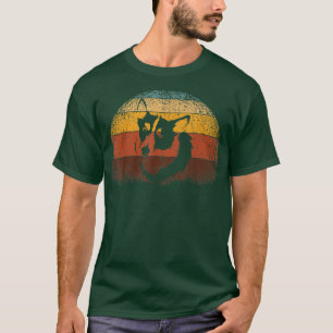 Retro Corgi Owner Dog Lover Pet Animal Downer C T-Shirt