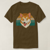 Retro Corgi T-Shirt (Design vorne)