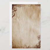 Retro Corners Stationery Briefpapier (Vorne/Hinten)