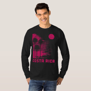 Retro Costa Rica Beach Surfwelle Vintag T-Shirt