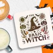 Retro Cotattcore Kürbislaterne Halloween Thema Getränkeuntersetzer