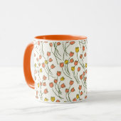 Retro Cottage Sketchy Tulips | Fresh Meadow Tasse (Vorderseite Links)
